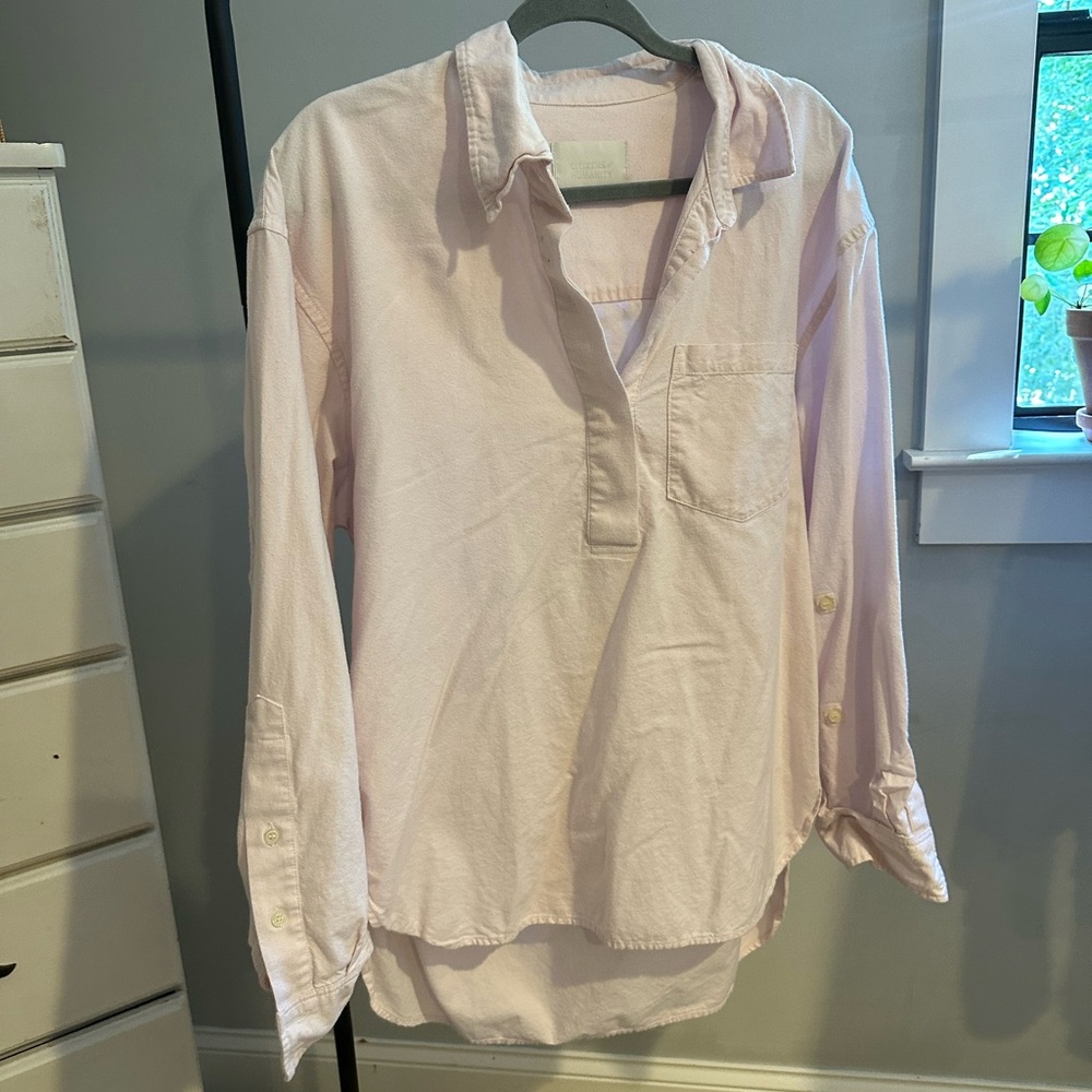 Citizens of Humanity Light Pink Shirt
